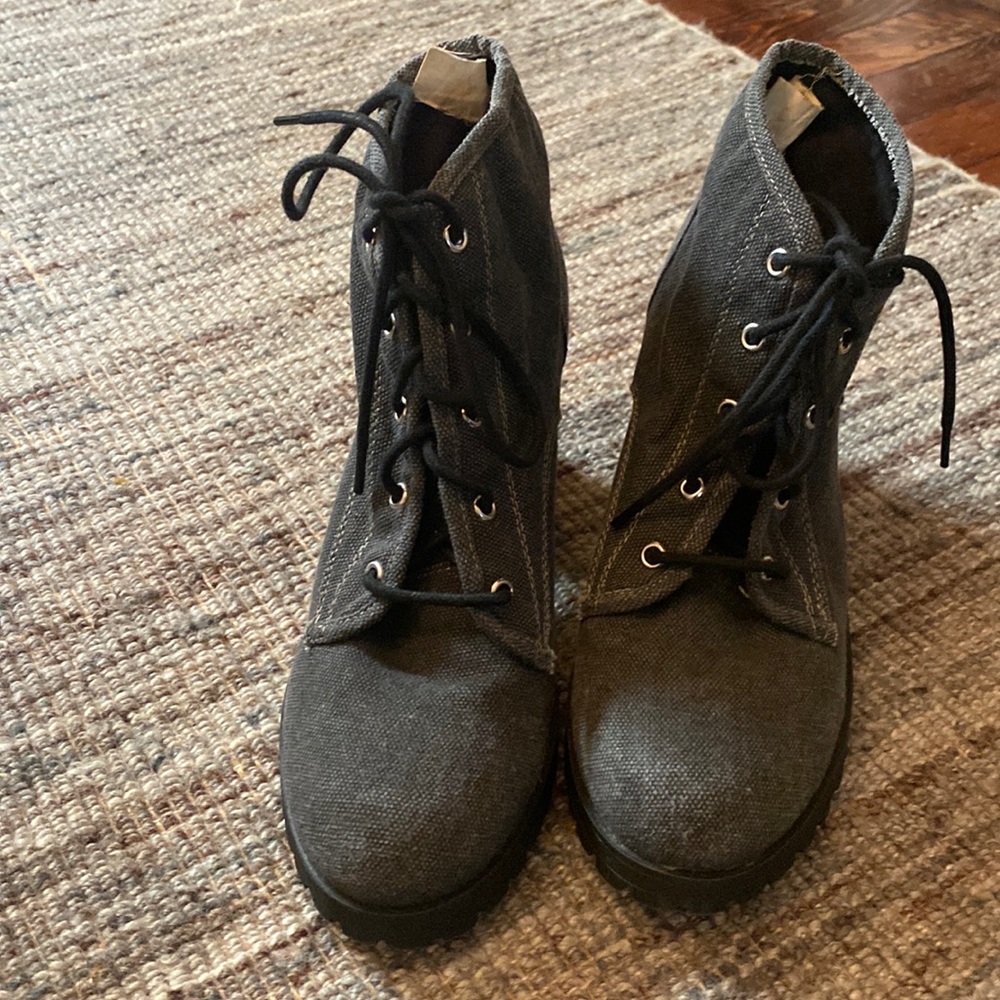 Combat booties…really cute and comfortable